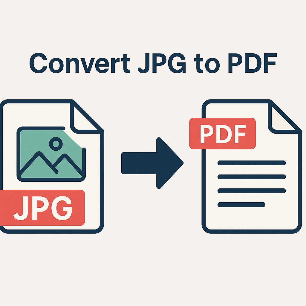 Convert JPG to PDF — SnapConvert