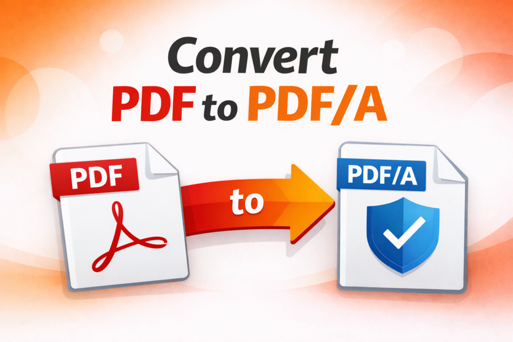 Convert PDF to PDF/A — SnapConvert