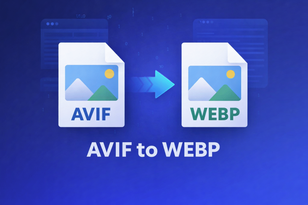 Convert AVIF to WEBP — SnapConvert
