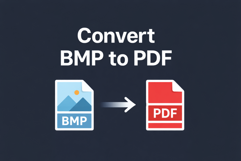 Convert BMP to PDF — SnapConvert