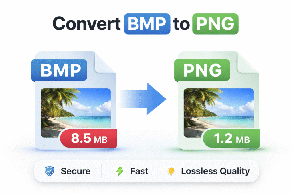 Convert BMP to PNG — SnapConvert
