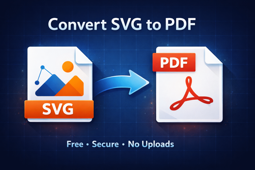 Convert SVG to PDF — SnapConvert