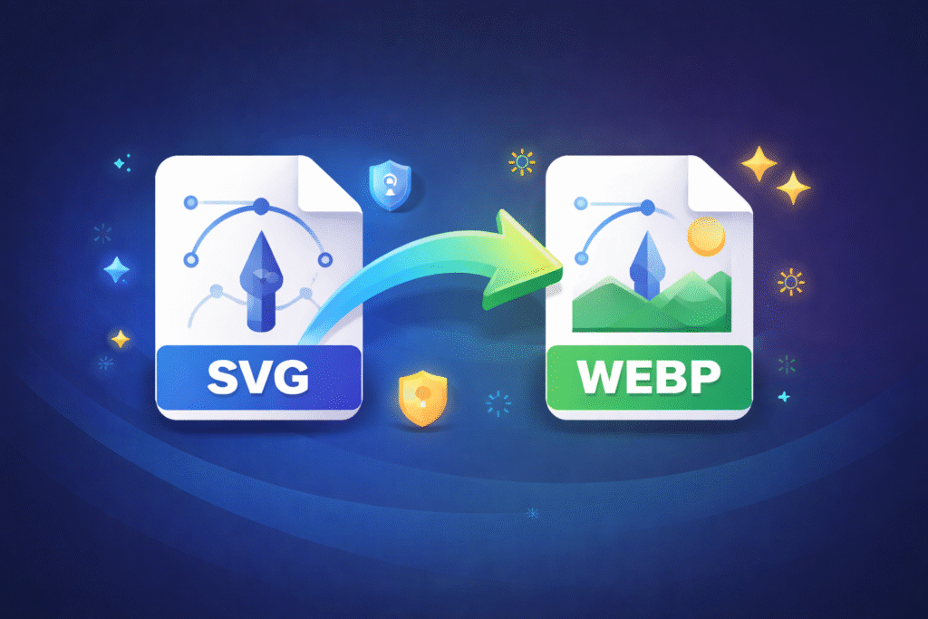 Convert SVG to WEBP