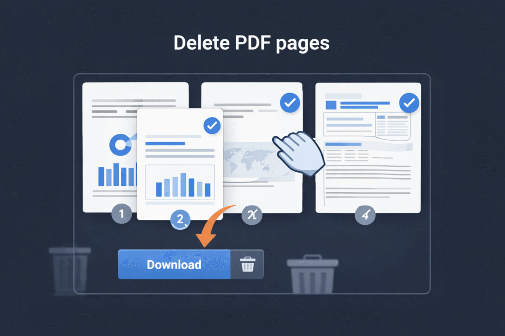 delete PDF pages