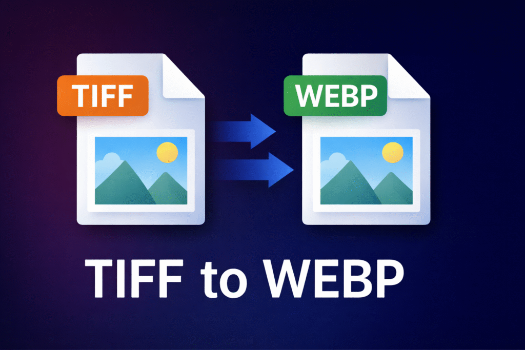 Convert TIFF to WEBP — SnapConvert