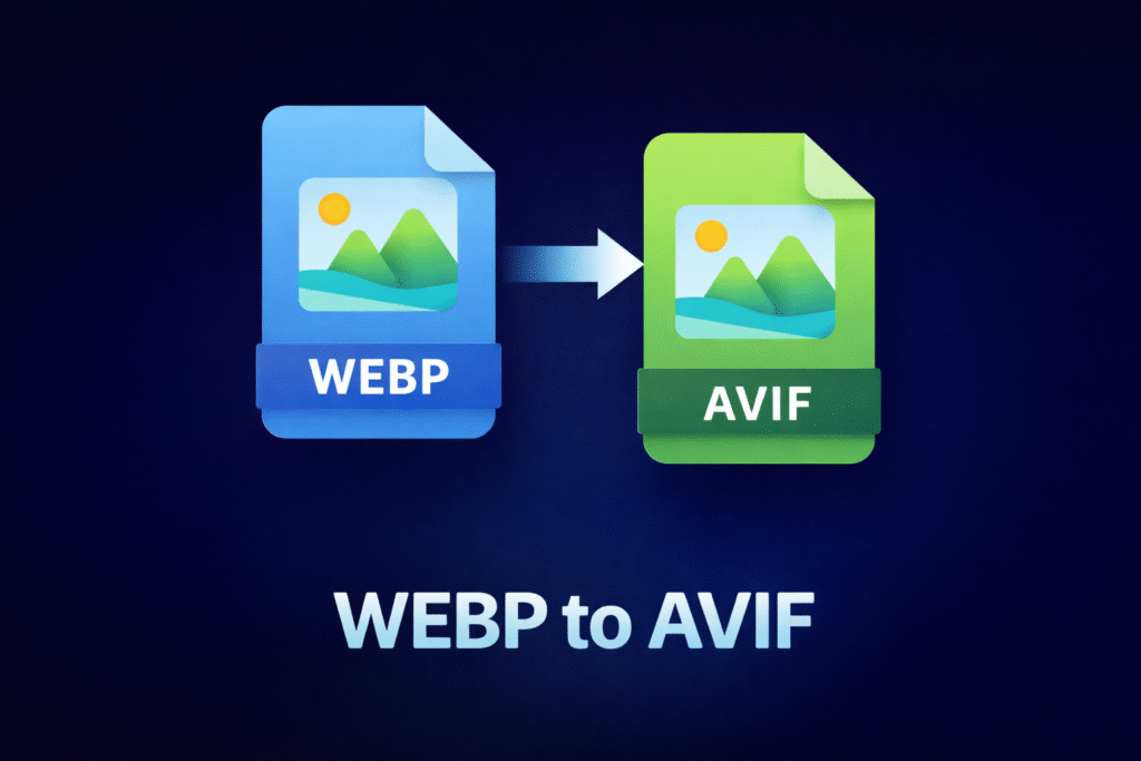 WEBP to AVIF — SnapConvert