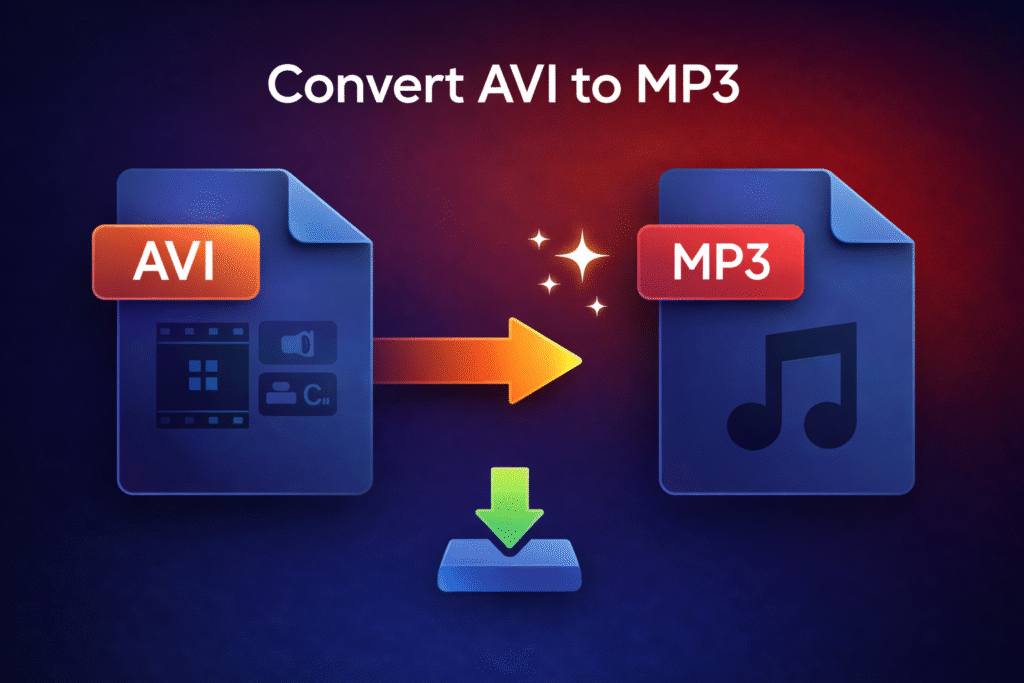 Convert AVI to MP3 — SnapConvert