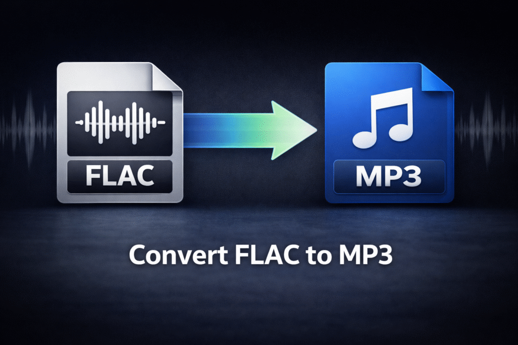 Convert FLAC to MP3 — SnapConvert