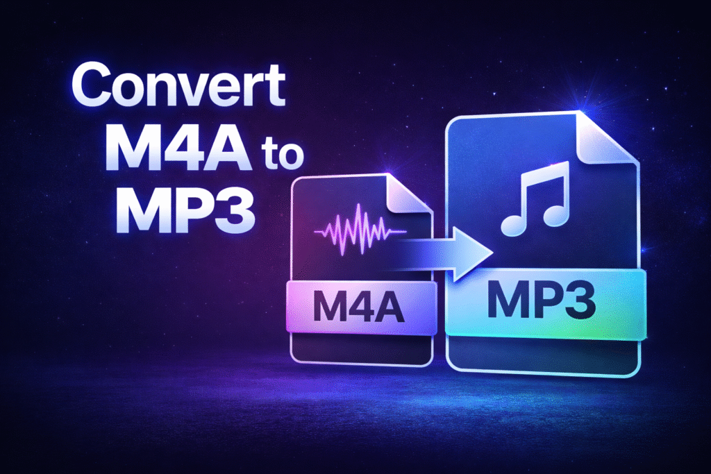 Convert M4A to MP3 — SnapConvert