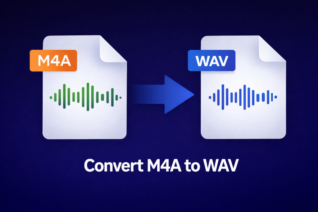 Convert M4A to WAV — SnapConvert
