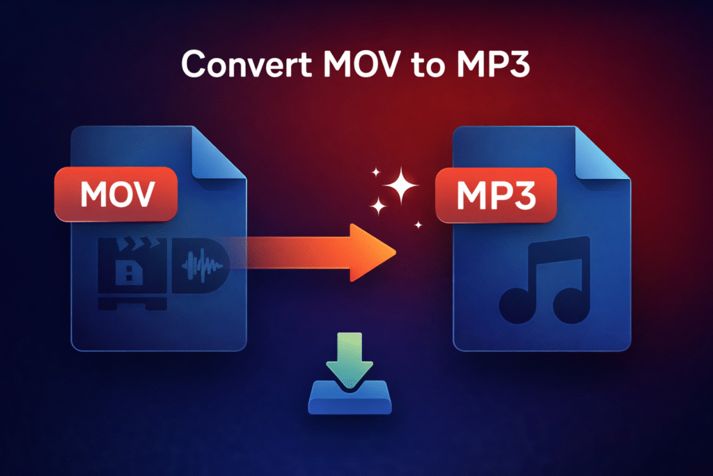 Convert MOV to MP3 — SnapConvert