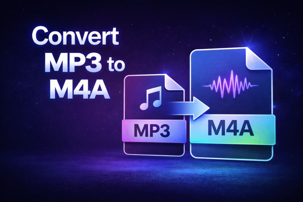 Convert MP3 to M4A