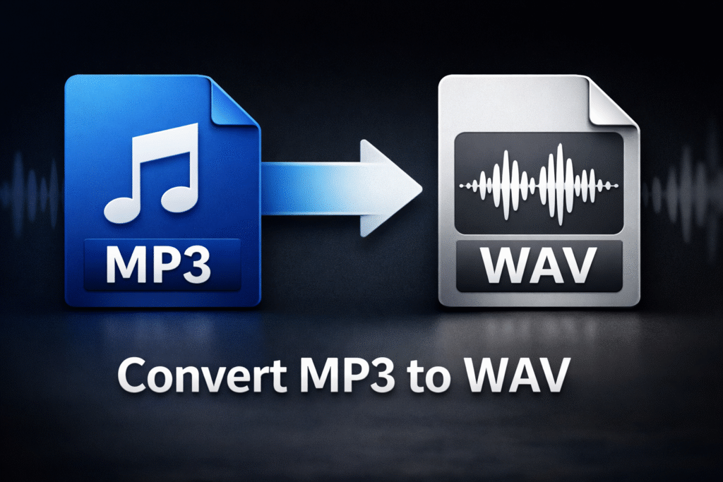 convert mp3 to wav