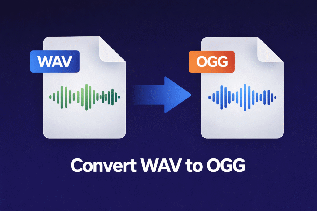 Convert WAV to OGG — SnapConvert